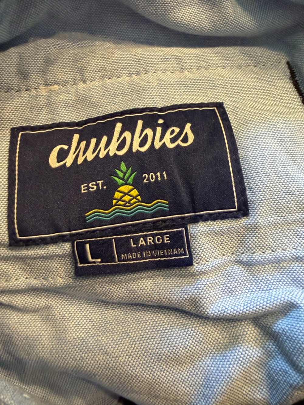 chubbies Black Flat-Front Everyday Shorts - Picture 2 of 5